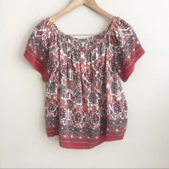 Joie | Amesti B Folkloric Print Silk Top Sz. S NWT - Picture 3 of 8